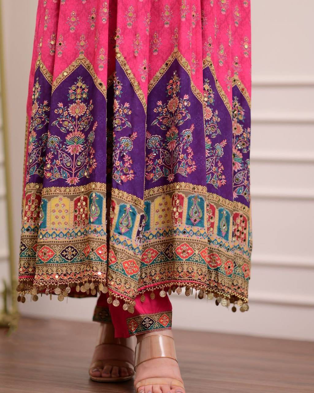 Traditional Handcrafted Anarkali with Intricate Detailing
